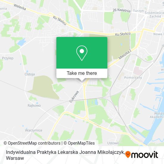 Indywidualna Praktyka Lekarska Joanna Mikołajczyk map