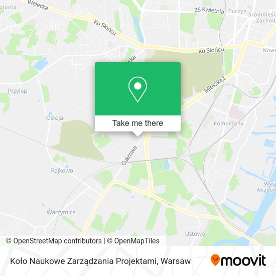 Koło Naukowe Zarządzania Projektami map