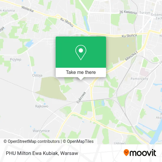 Карта PHU Milton Ewa Kubiak