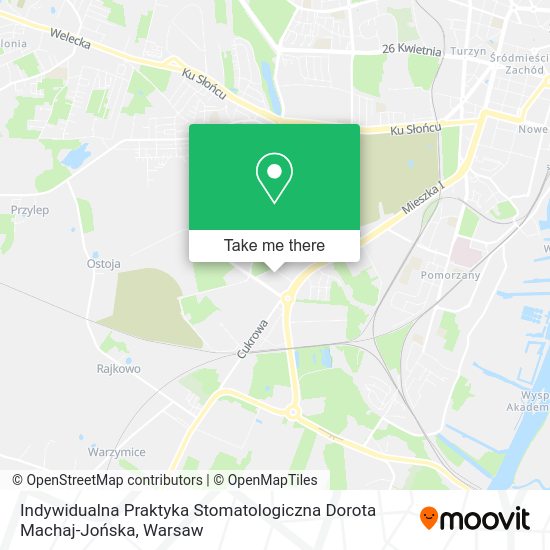 Indywidualna Praktyka Stomatologiczna Dorota Machaj-Jońska map