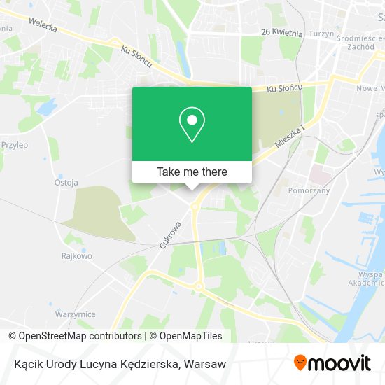 Kącik Urody Lucyna Kędzierska map