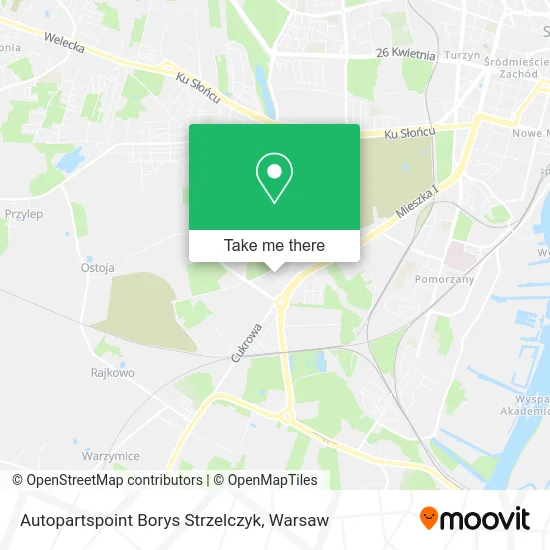 Autopartspoint Borys Strzelczyk map