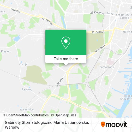 Gabinety Stomatologiczne Maria Ustianowska map