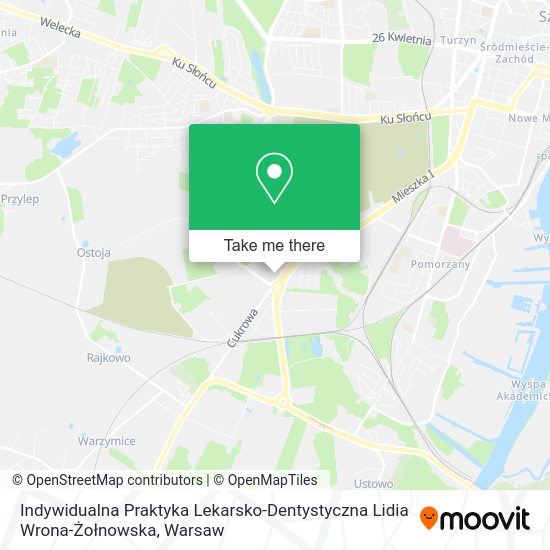 Indywidualna Praktyka Lekarsko-Dentystyczna Lidia Wrona-Żołnowska map