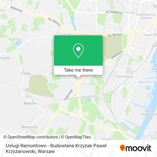 Usługi Remontowo - Budowlane Krzyżak Paweł Krzyżanowski map