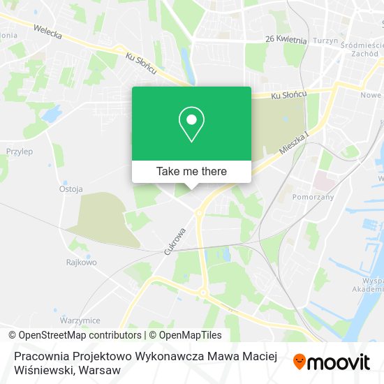 Pracownia Projektowo Wykonawcza Mawa Maciej Wiśniewski map