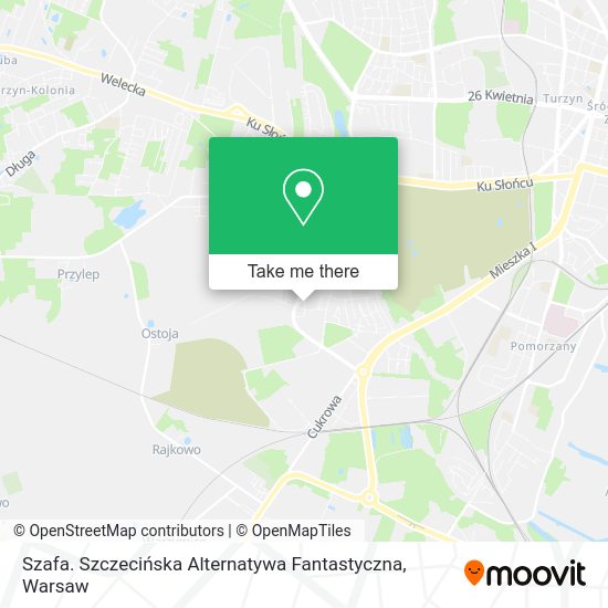 Szafa. Szczecińska Alternatywa Fantastyczna map