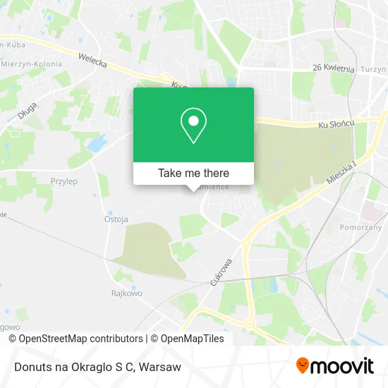Карта Donuts na Okraglo S C