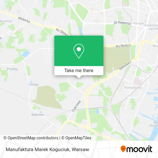 Manufaktura Marek Koguciuk map
