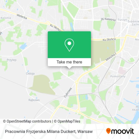 Pracownia Fryzjerska Milana Duckert map