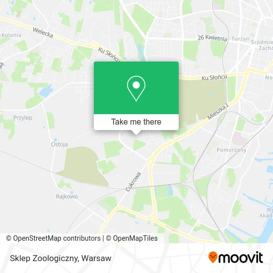 Карта Sklep Zoologiczny