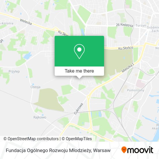 Fundacja Ogólnego Rozwoju Młodzieży map