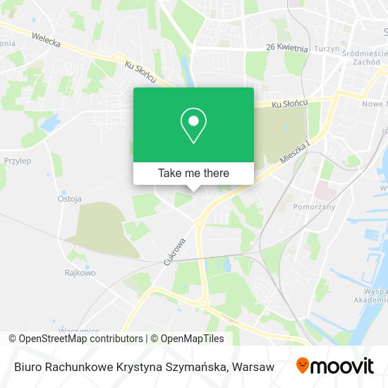 Biuro Rachunkowe Krystyna Szymańska map