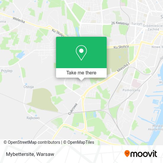 Mybettersite map