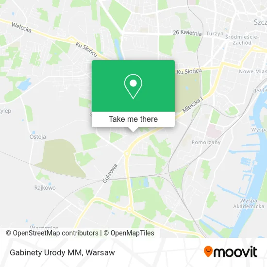 Карта Gabinety Urody MM