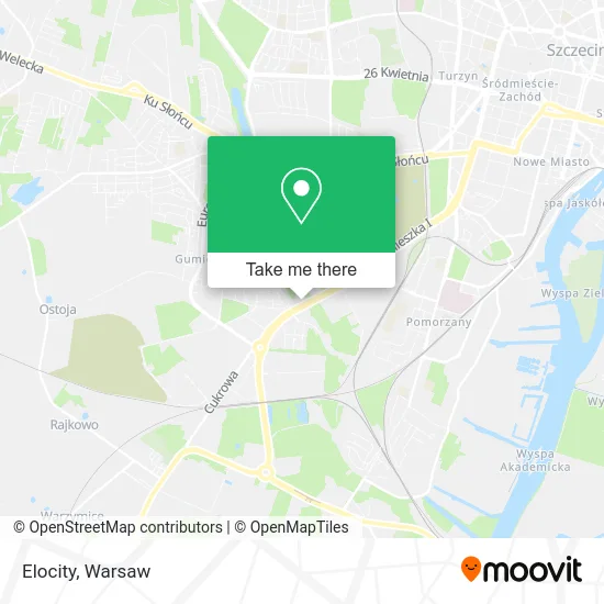 Карта Elocity