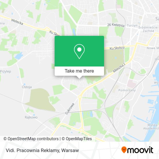 Vidi. Pracownia Reklamy map