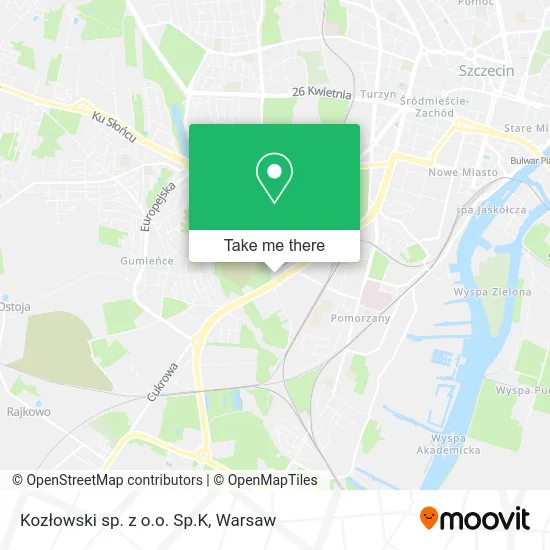 Карта Kozłowski sp. z o.o. Sp.K