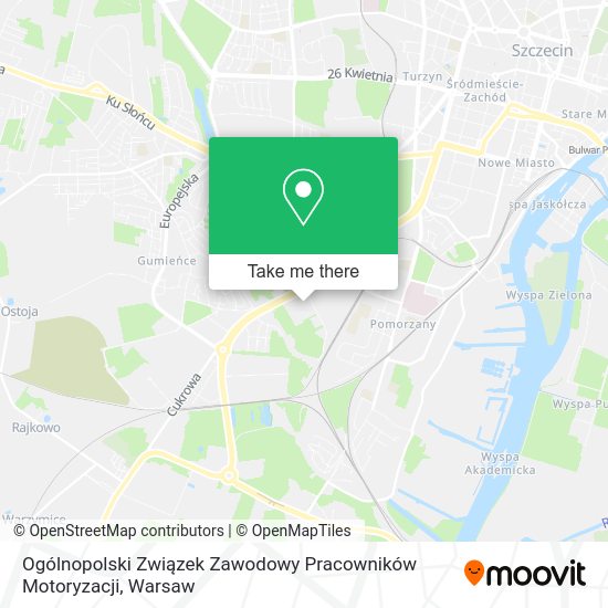 Ogólnopolski Związek Zawodowy Pracowników Motoryzacji map