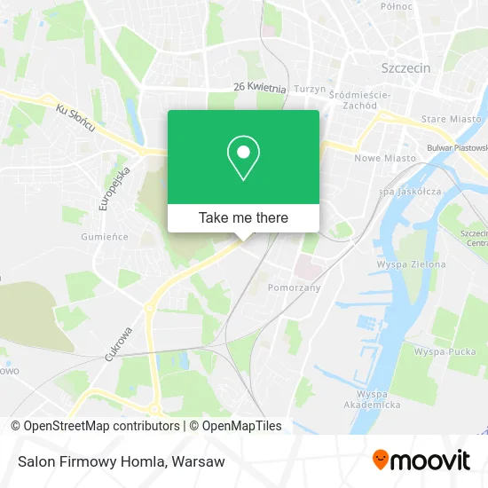 Карта Salon Firmowy Homla