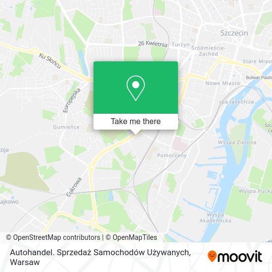 Autohandel. Sprzedaż Samochodów Używanych map