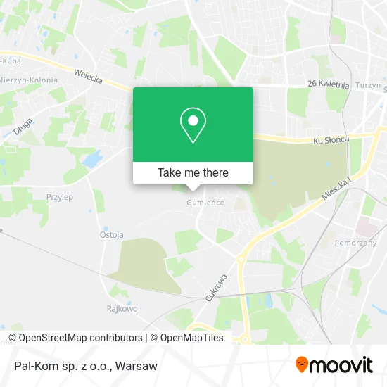 Карта Pal-Kom sp. z o.o.