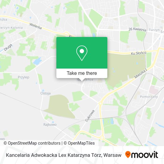 Kancelaria Adwokacka Lex Katarzyna Tórz map