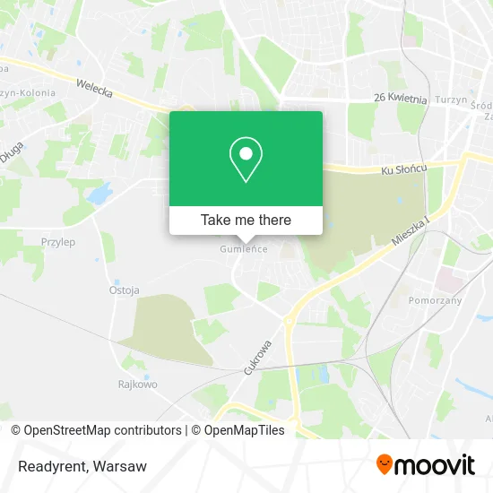 Карта Readyrent