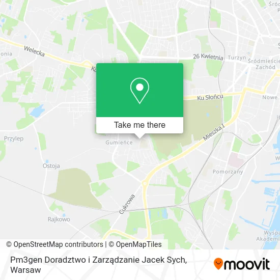 Карта Pm3gen Doradztwo i Zarządzanie Jacek Sych