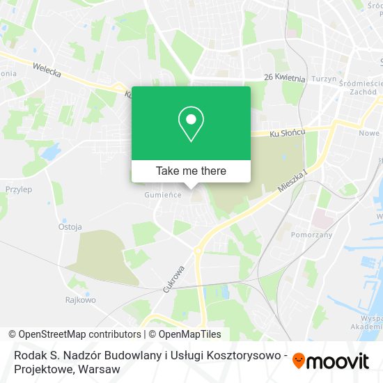 Rodak S. Nadzór Budowlany i Usługi Kosztorysowo - Projektowe map