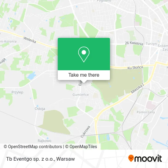 Карта Tb Eventgo sp. z o.o.