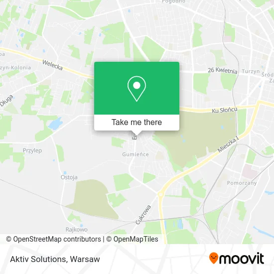 Aktiv Solutions map