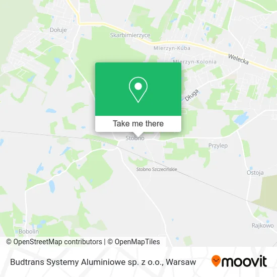 Карта Budtrans Systemy Aluminiowe sp. z o.o.