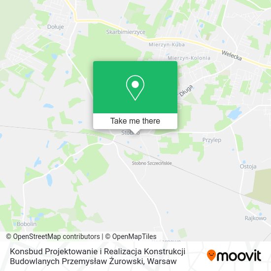 Konsbud Projektowanie i Realizacja Konstrukcji Budowlanych Przemysław Żurowski map