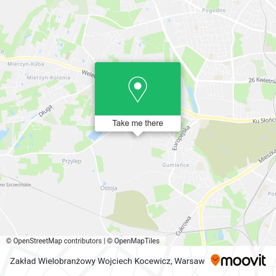 Zakład Wielobranżowy Wojciech Kocewicz map