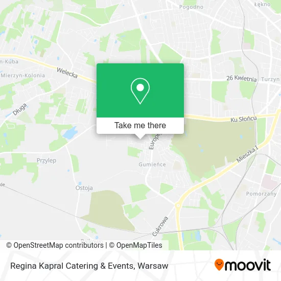 Карта Regina Kapral Catering & Events