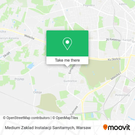 Карта Medium Zaklad Instalacji Sanitarnych