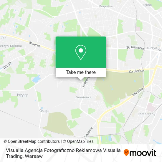 Карта Visualia Agencja Fotograficzno Reklamowa Visualia Trading
