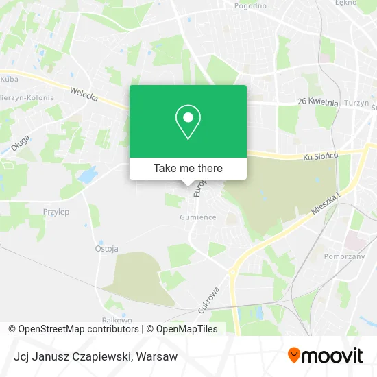 Карта Jcj Janusz Czapiewski