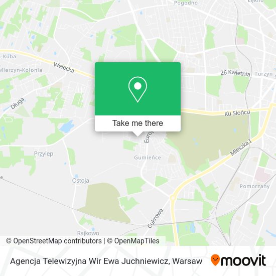 Agencja Telewizyjna Wir Ewa Juchniewicz map