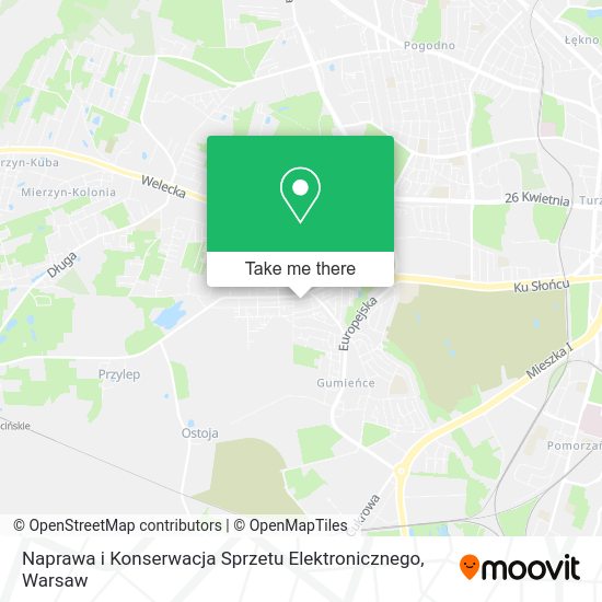 Naprawa i Konserwacja Sprzetu Elektronicznego map