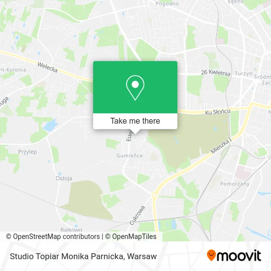 Карта Studio Topiar Monika Parnicka