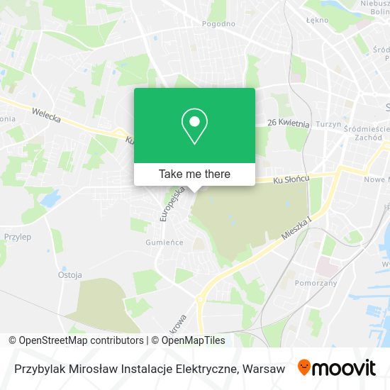 Przybylak Mirosław Instalacje Elektryczne map