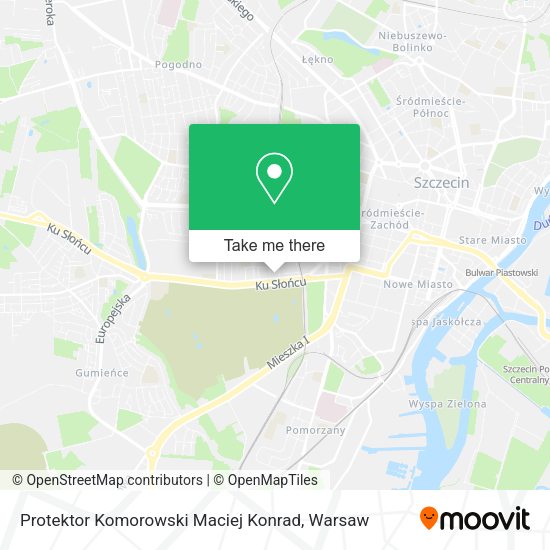 Protektor Komorowski Maciej Konrad map