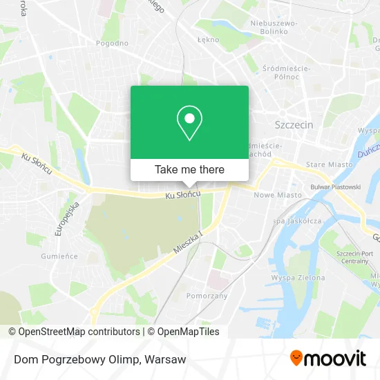 Dom Pogrzebowy Olimp map