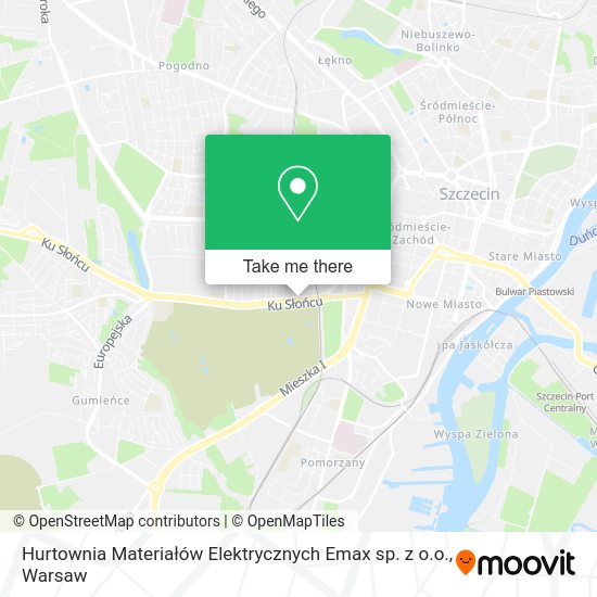 Hurtownia Materiałów Elektrycznych Emax sp. z o.o. map