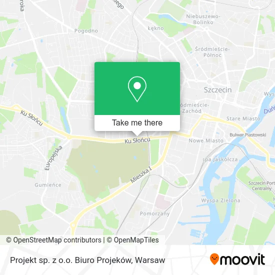 Карта Projekt sp. z o.o. Biuro Projeków