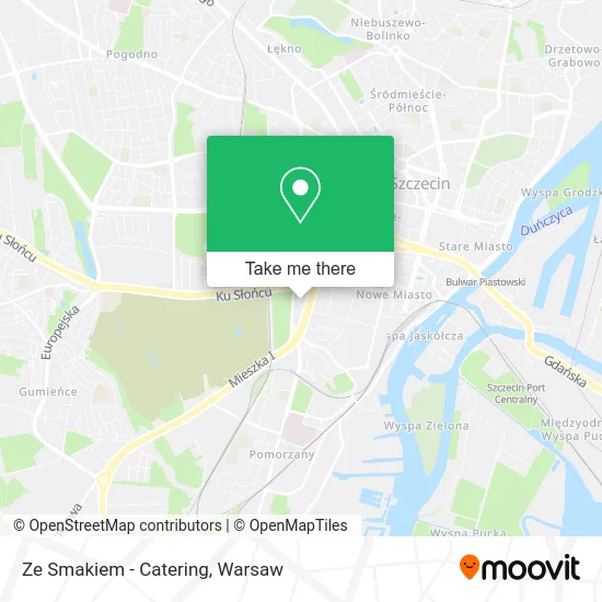 Карта Ze Smakiem - Catering