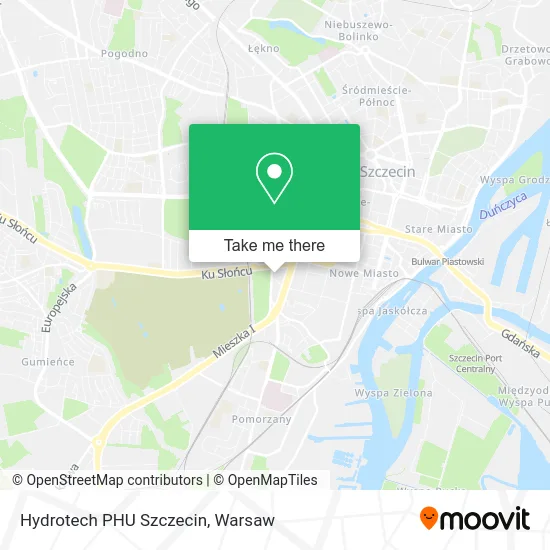 Карта Hydrotech PHU Szczecin