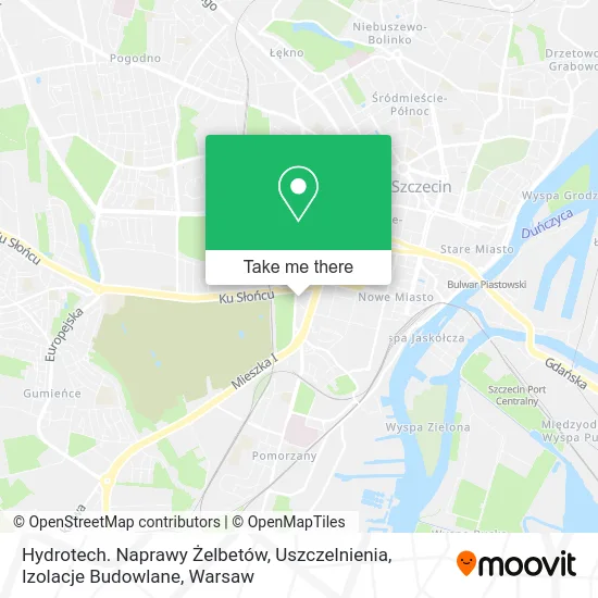 Карта Hydrotech. Naprawy Żelbetów, Uszczelnienia, Izolacje Budowlane